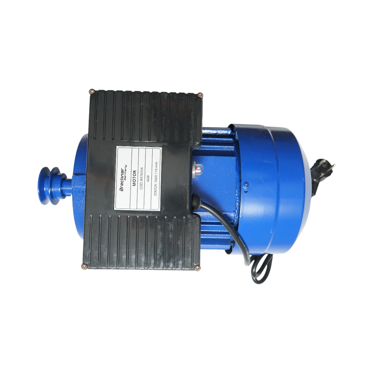 Motor electric monofazat 4KW, 220V cu protectie termica, stator 160x110mm Breckner Germany – imagine 7