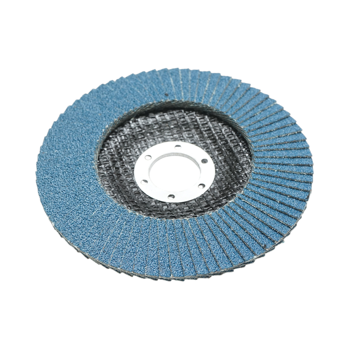 Disc lamelar abraziv cu zirconiu 125x22.23mm T29 R80 pentru slefuire, polizare metal si inox – imagine 4