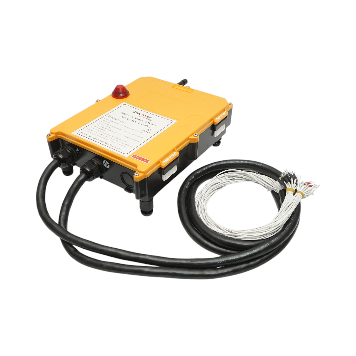 Telecomanda industriala wireless 380V AC cu joystick dublu si butoane IP65 Breckner Germany – imagine 5