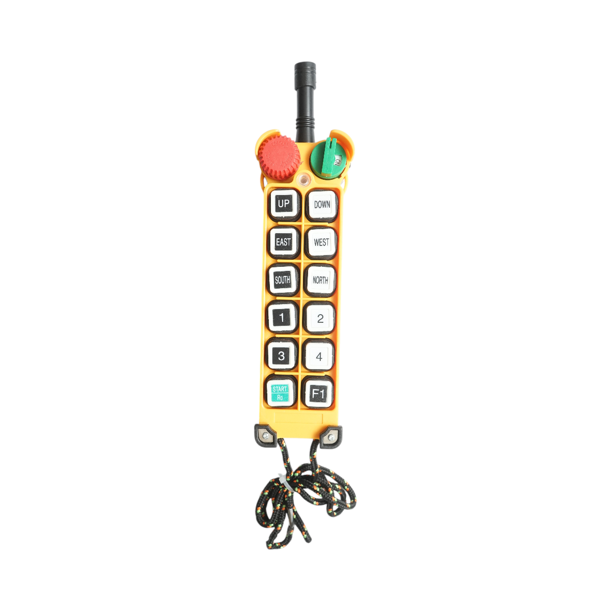 Telecomanda industriala wireless 380V AC cu 12 butoane IP65 Breckner Germany – imagine 2