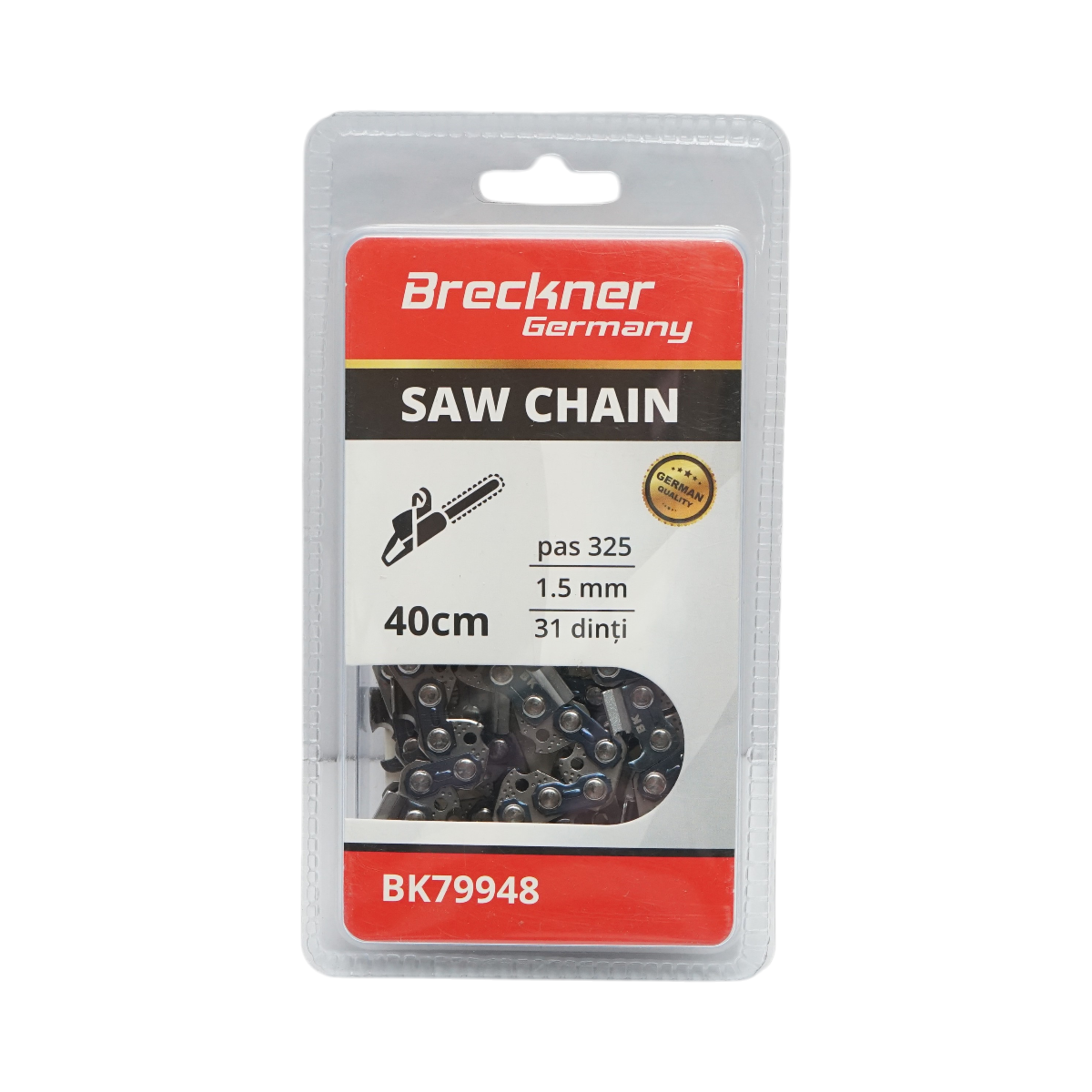 Lant drujba pas 325, 31 de dinti, 1.5mm, lungime 40cm Breckner Germany