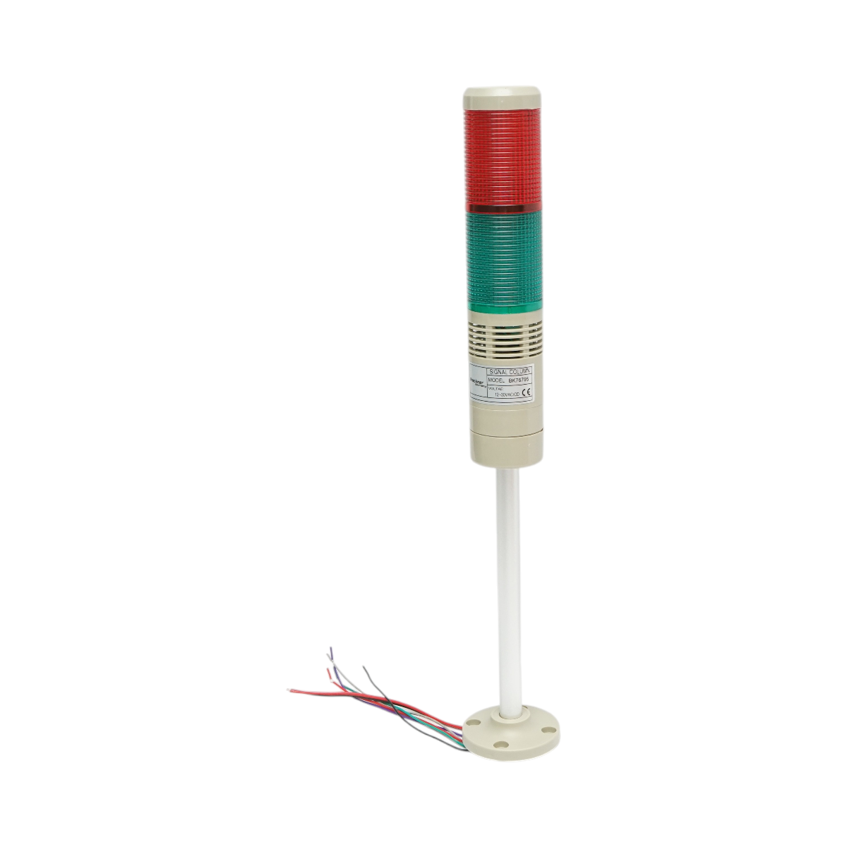 Coloana semnalizare LED 12-30V AC cu sirena rosie-verde Breckner Germany