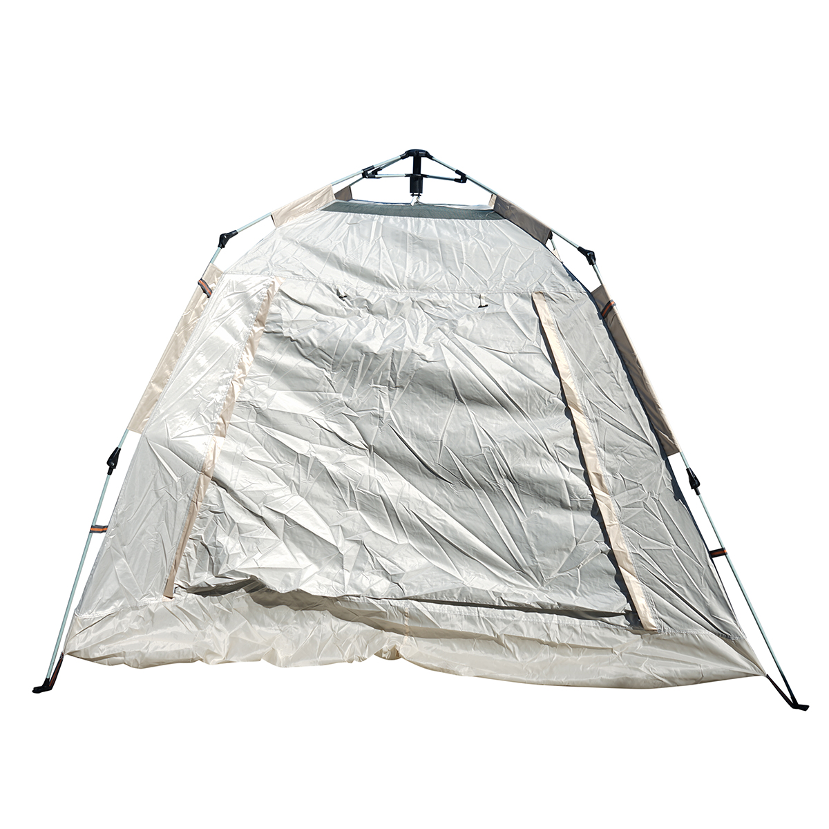 Cort camping 2 persoane pliabil automat pop-up, deschidere 4 parti, plasa anti-insecte, impermeabil 240x240x155cm – imagine 3