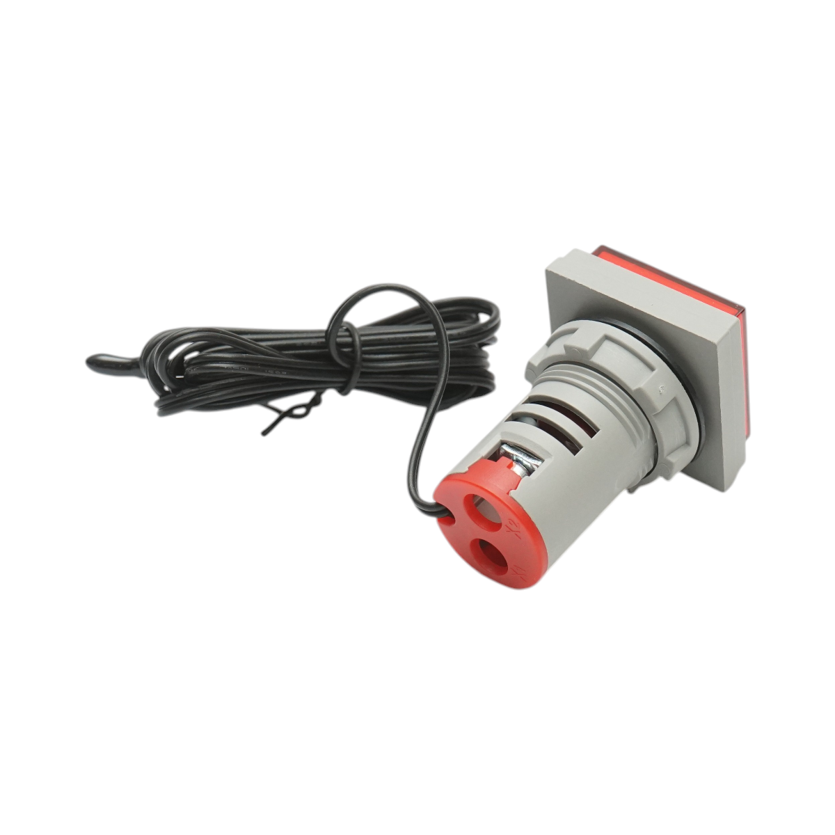 Indicator digital temperatura cu sonda LED rosu 220V/380V AC Ø 22mm Breckner Germany – imagine 5