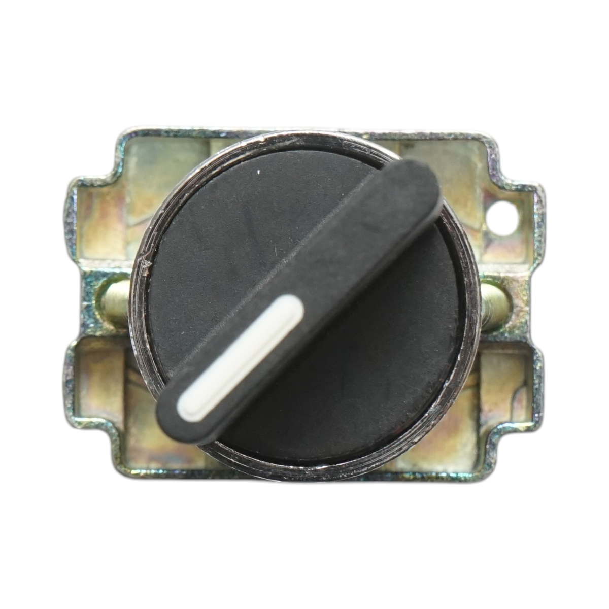 Selector 2 pozitii negru cu revenire 1NO+1NC, 400V/10A, LAY5-BD45 Breckner Germany – imagine 3