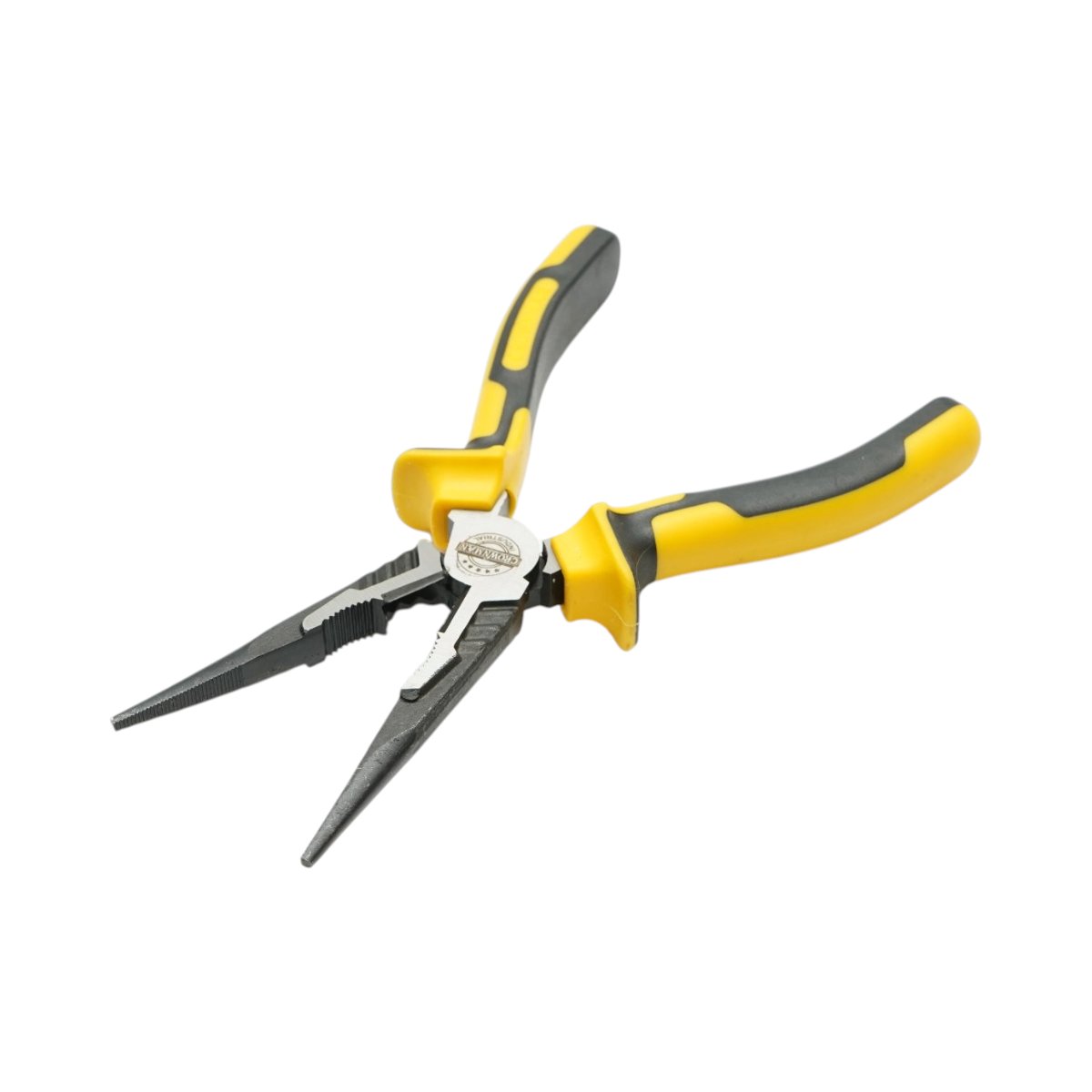 Cleste patent cu varf lung ascutit 200mm profesional Cr-V Crownman – imagine 3