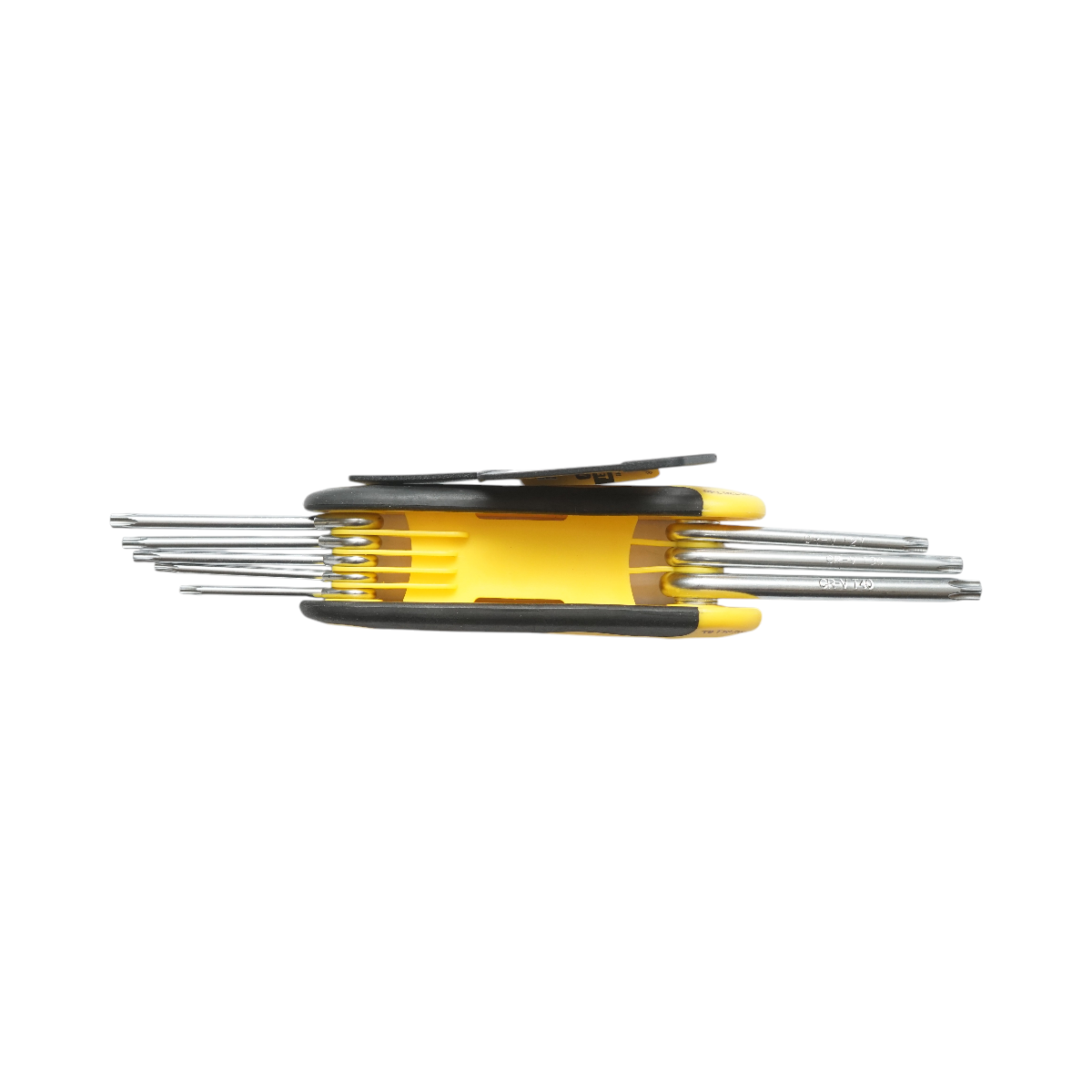 Set 8 chei imbus torx pliabile cu maner tip briceag T9-T40mm Cr-V Crownman – imagine 4