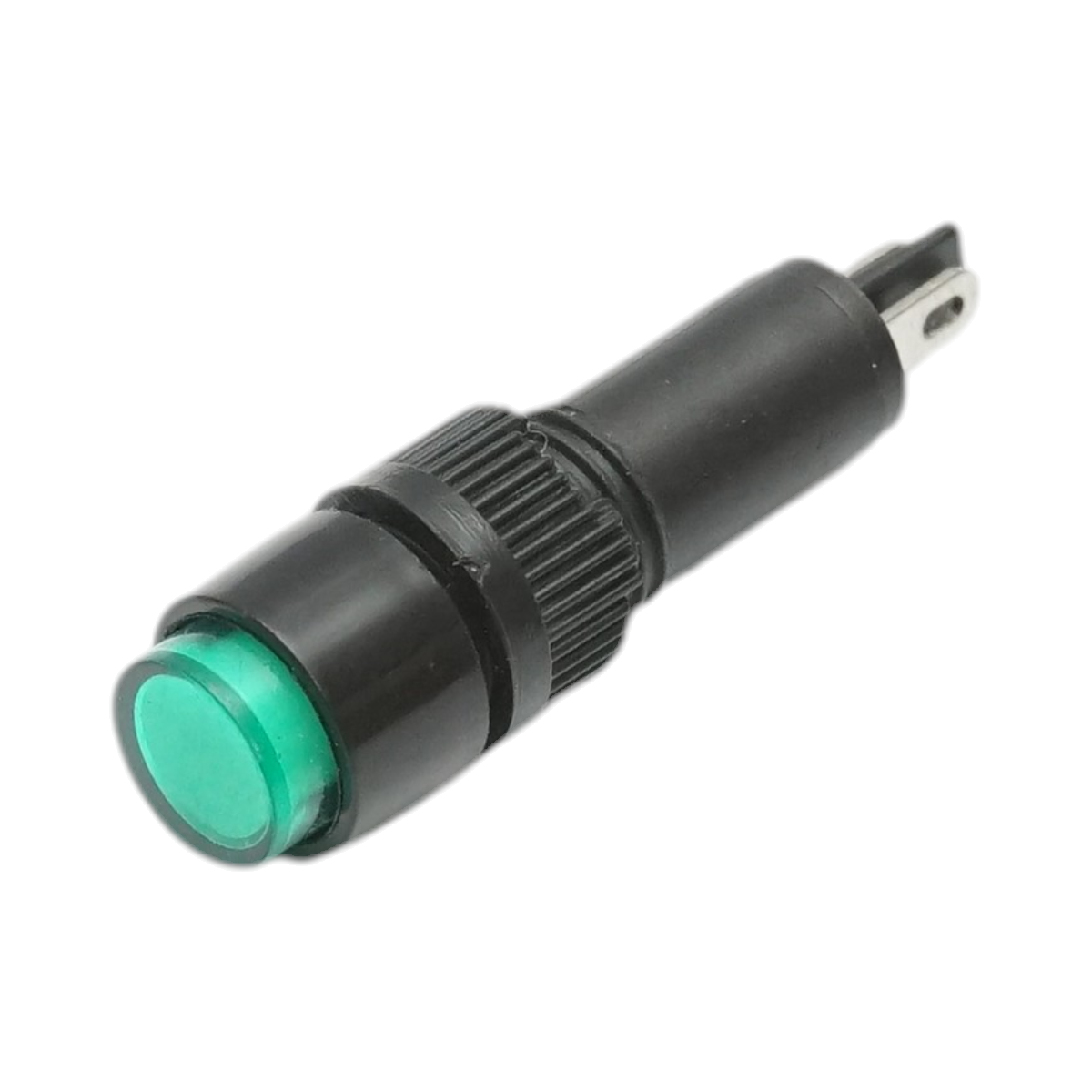Indicator semnalizare industrial LED verde 220V Ø 8mm Breckner Germany – imagine 2