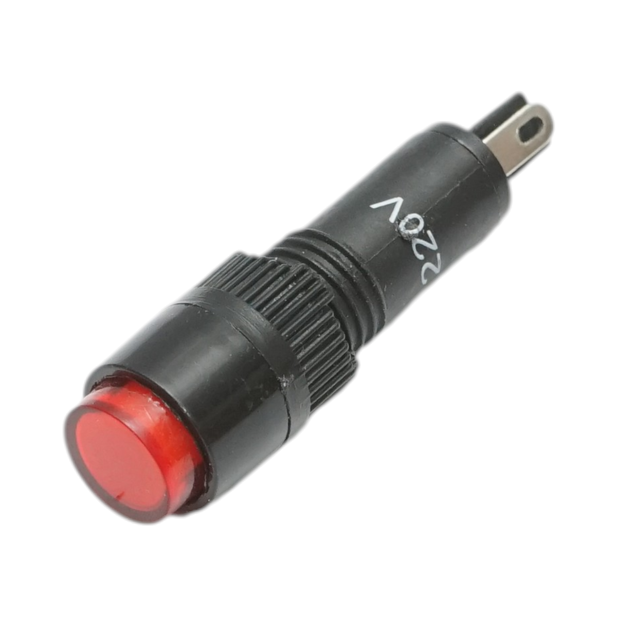 Indicator semnalizare industrial LED rosu 220V Ø 8mm Breckner Germany – imagine 2