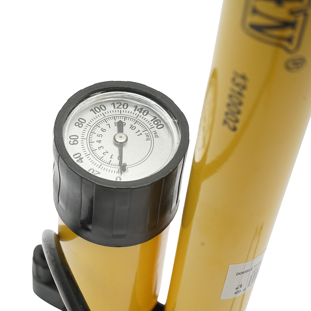 Pompa de mana cu manometru 0-160 PSI 38x650mm Crownman – imagine 4
