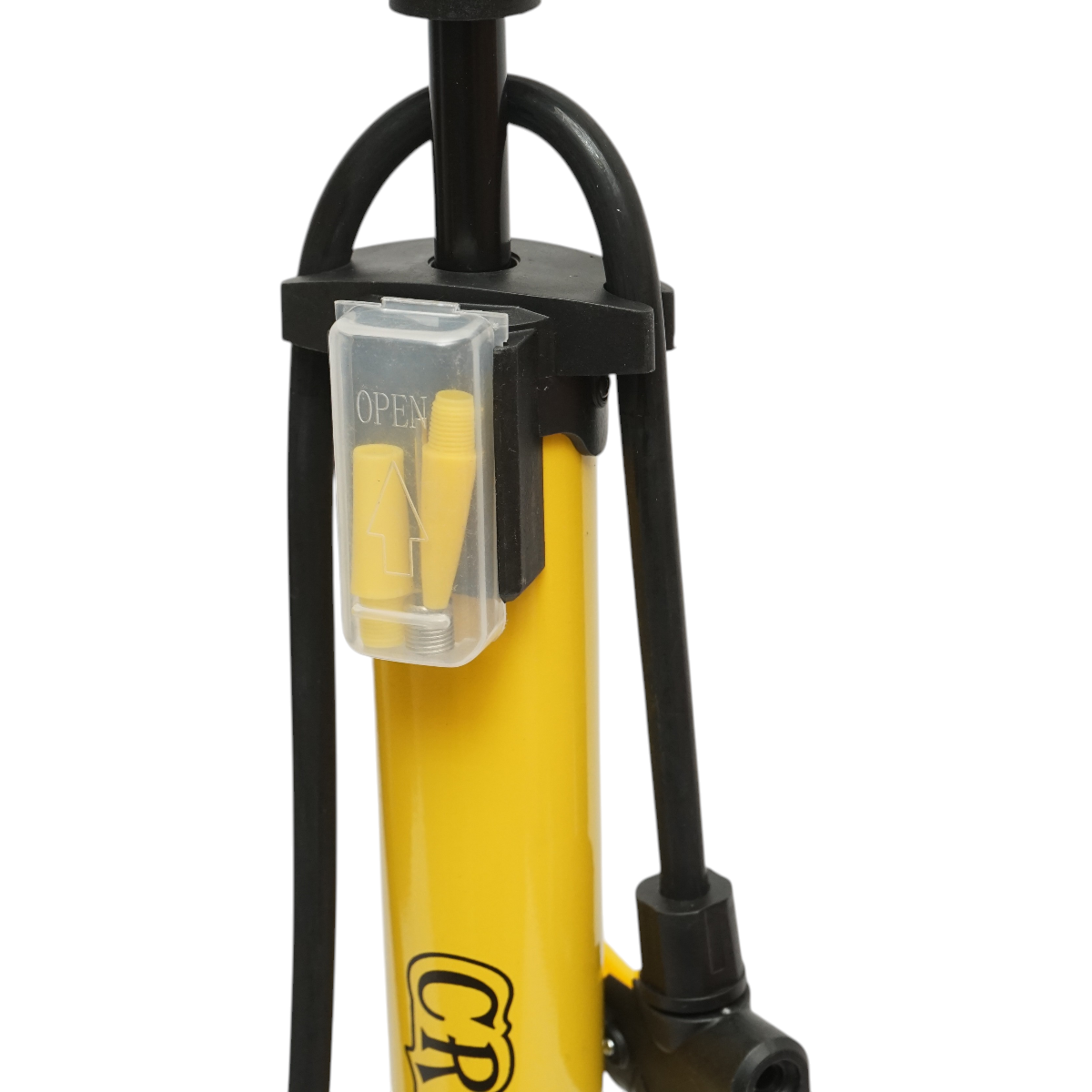Pompa de mana cu manometru 0-160 PSI 38x650mm Crownman – imagine 5