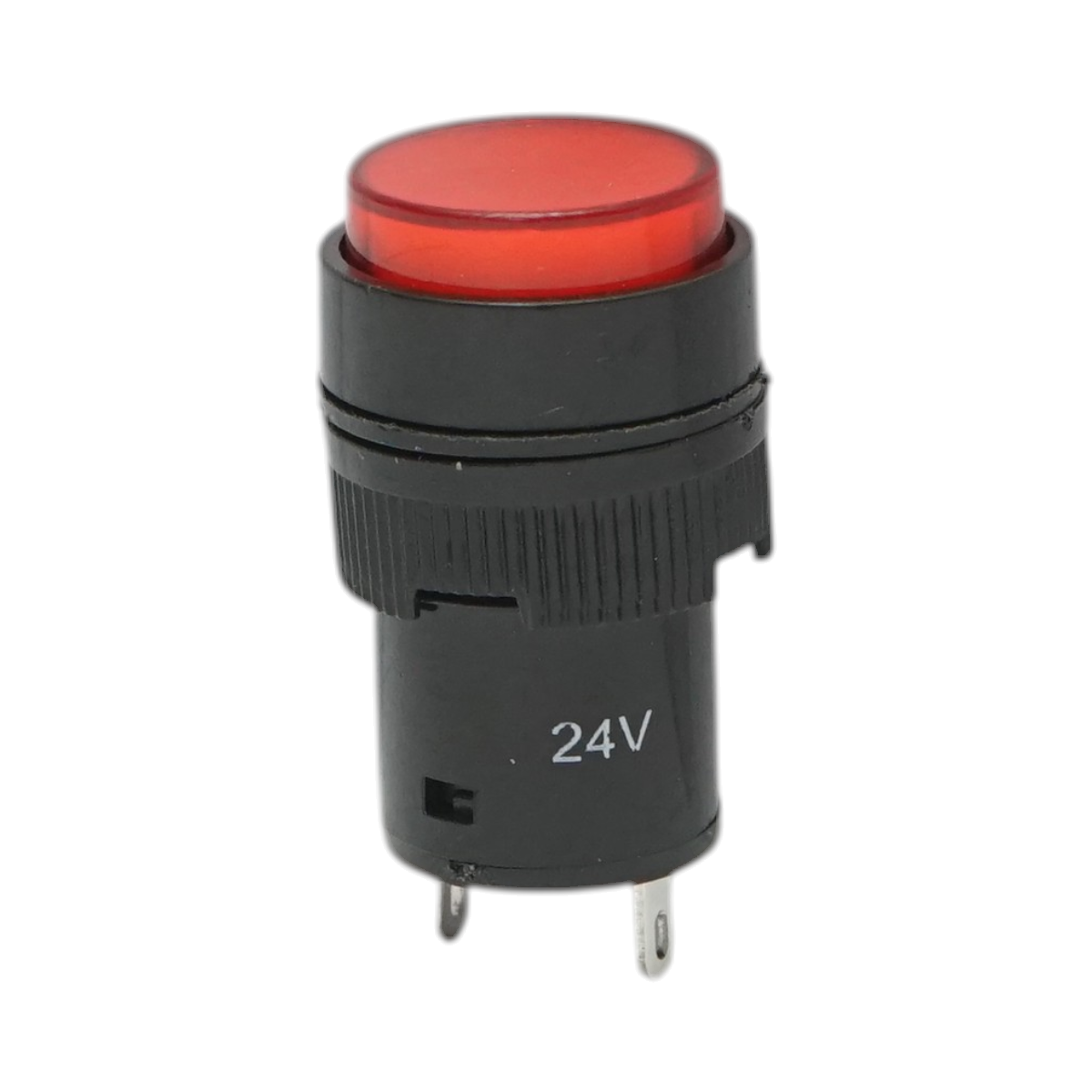 Indicator semnalizare industrial LED rosu 24V Ø 16mm Breckner Germany