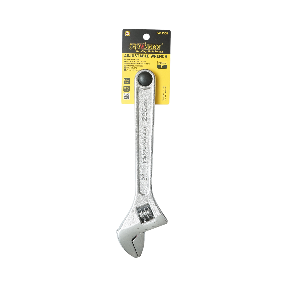 Cheie franceza reglabila 200mm Crownman – imagine 2