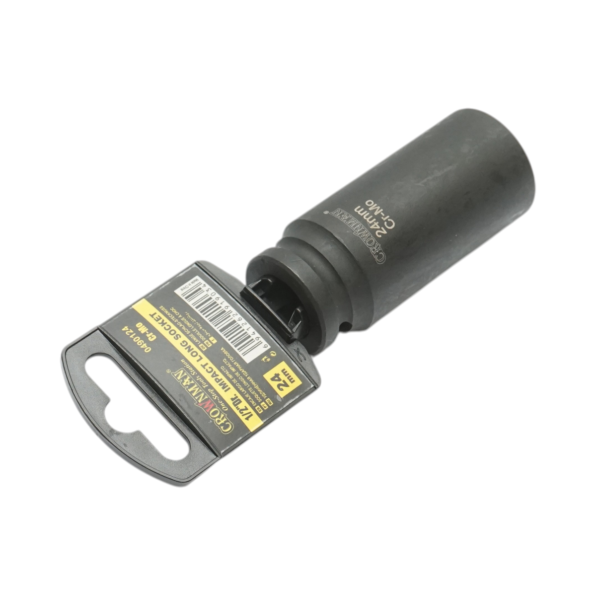 Cheie tubulara de impact lunga 24mm, patrat 1/2 inch Cr-Mo Crownman – imagine 3
