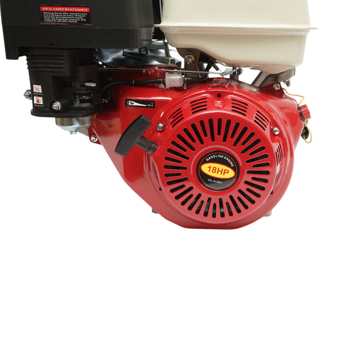 Motor pe benzina 18CP, 420cc, 4 timpi, ax cu pana 25mm, pornire sfoara Breckner Germany – imagine 5