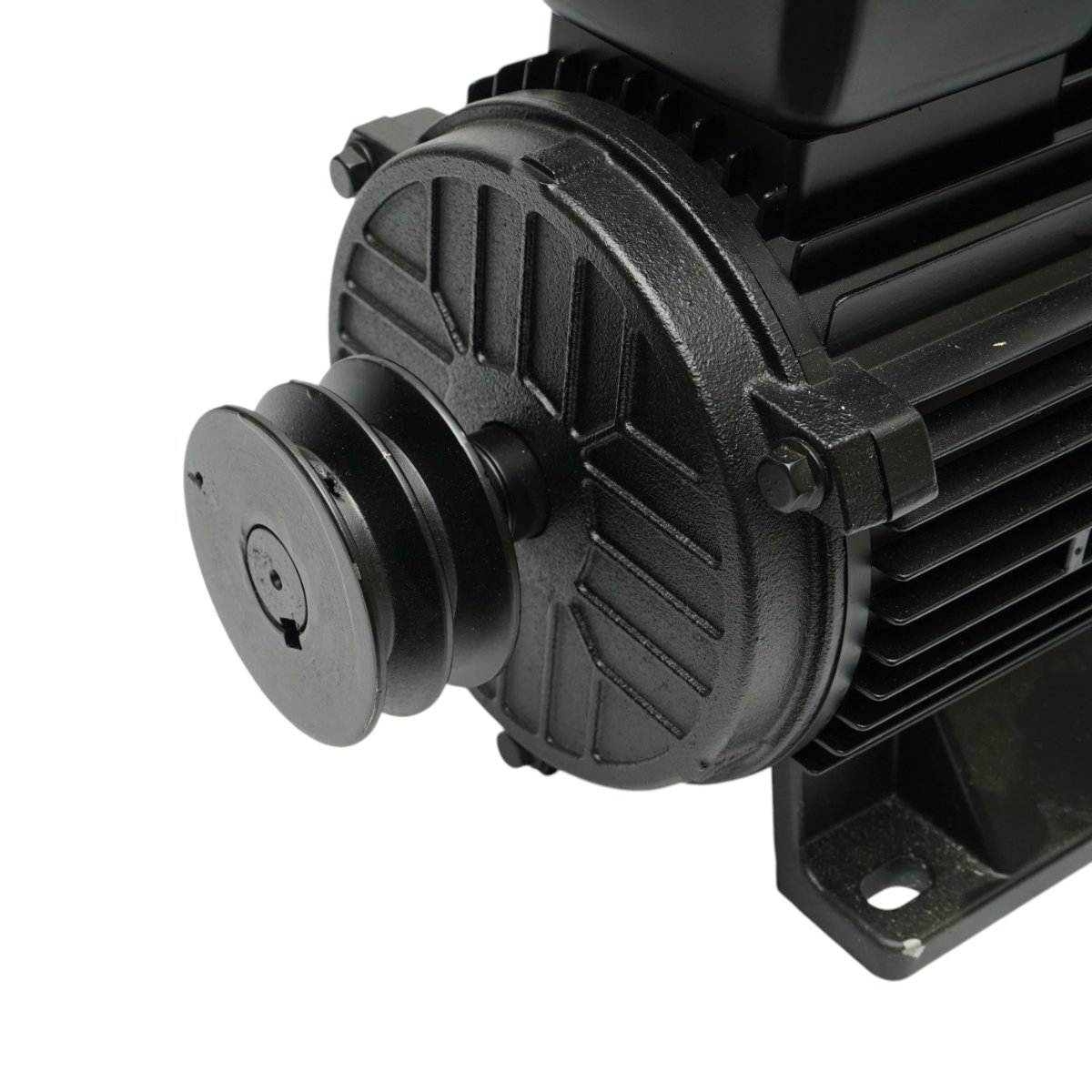 Motor electric trifazat cu fulie 4kW, 380V, 2880rpm cu bobinaj cupru si carcasa aluminiu IP44 Breckner Germany – imagine 8