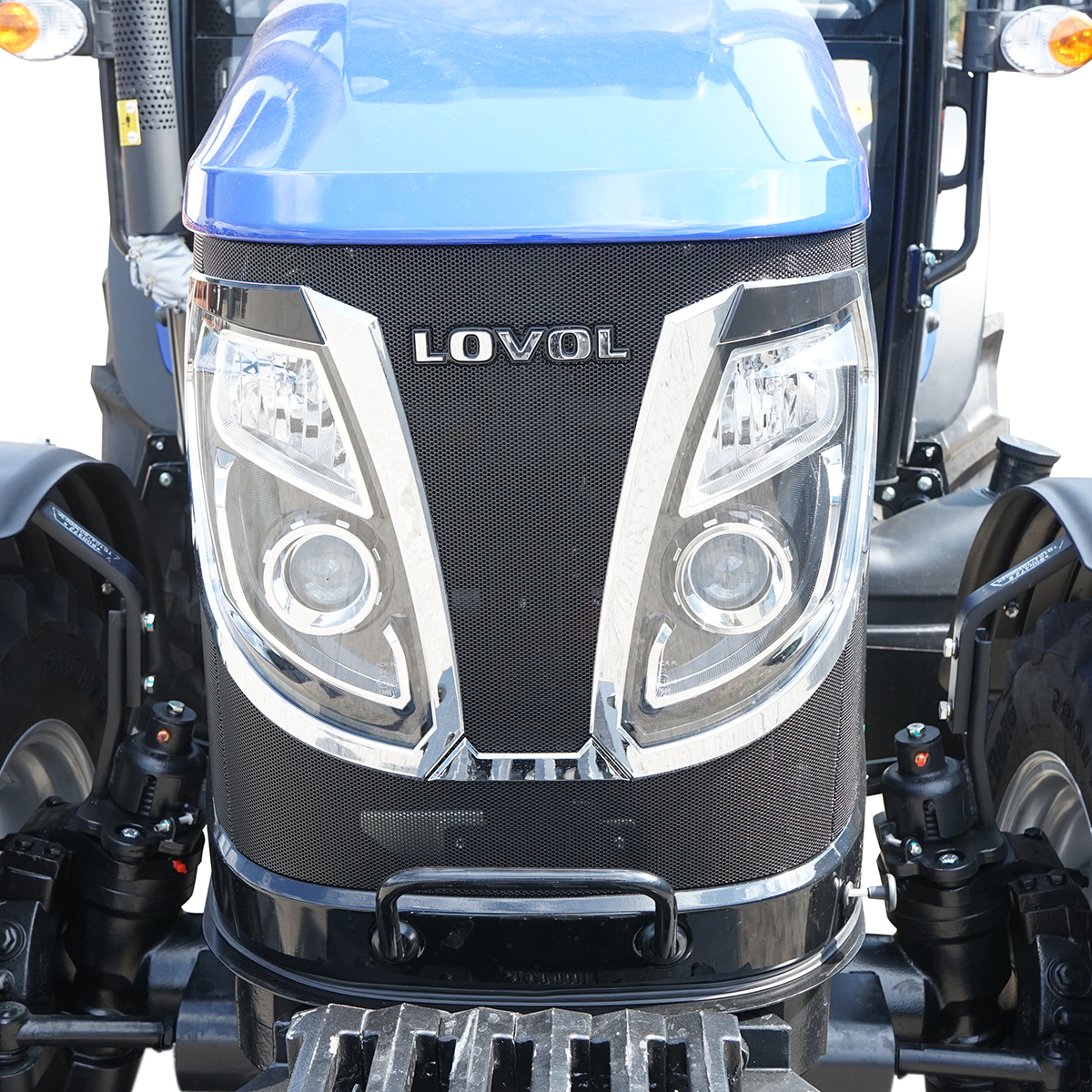 Tractor 50HP 4x4 cu cabina inmatriculabil, aer conditionat, motor Hyundai turbo diesel DM02 LOVOL M504 PRO – imagine 12