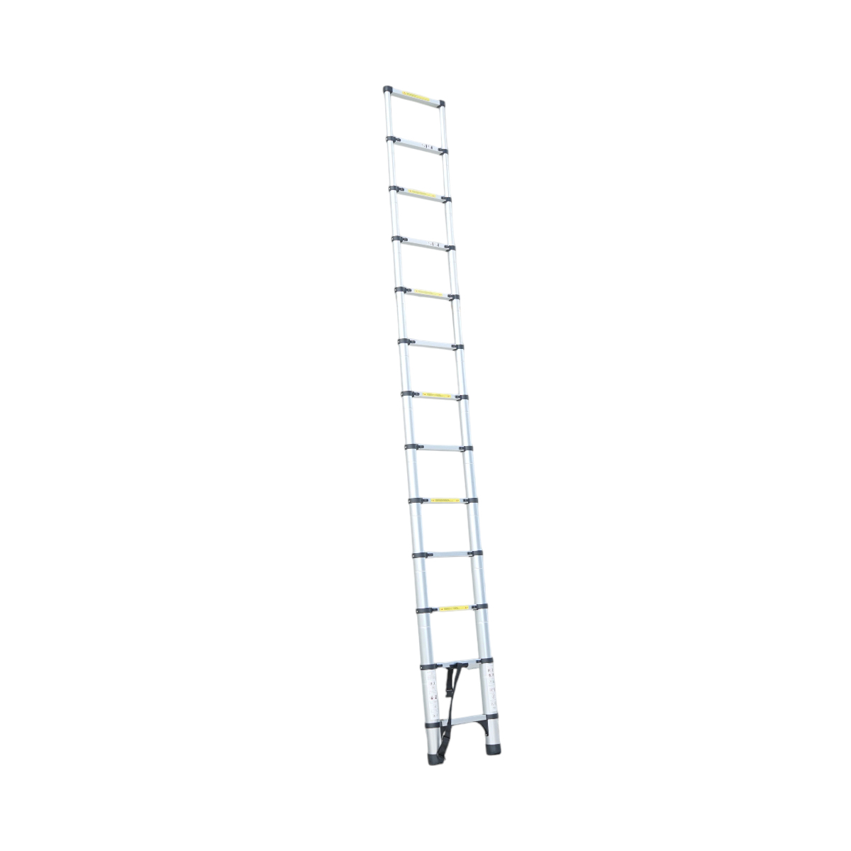 Scara aluminiu telescopica 3.8m, 13 trepte antiderapante, sarcina maxima 150kg Breckner Germany – imagine 4