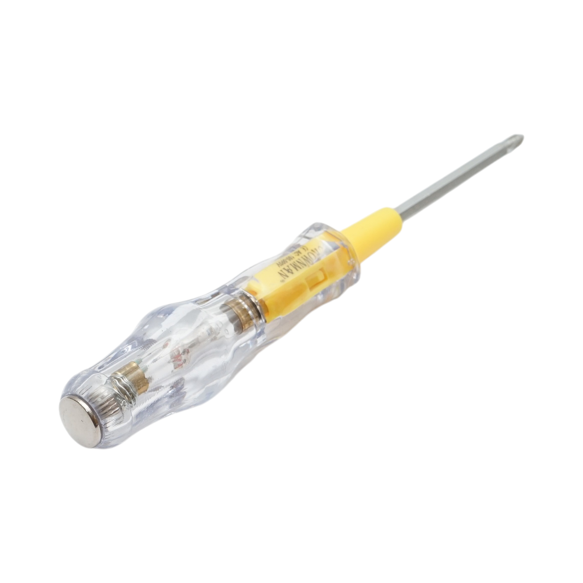 Surubelnita tester de tensiune 100-500V AC, cap dublu PH1/3.5x160mm Cr-V Crownman – imagine 4