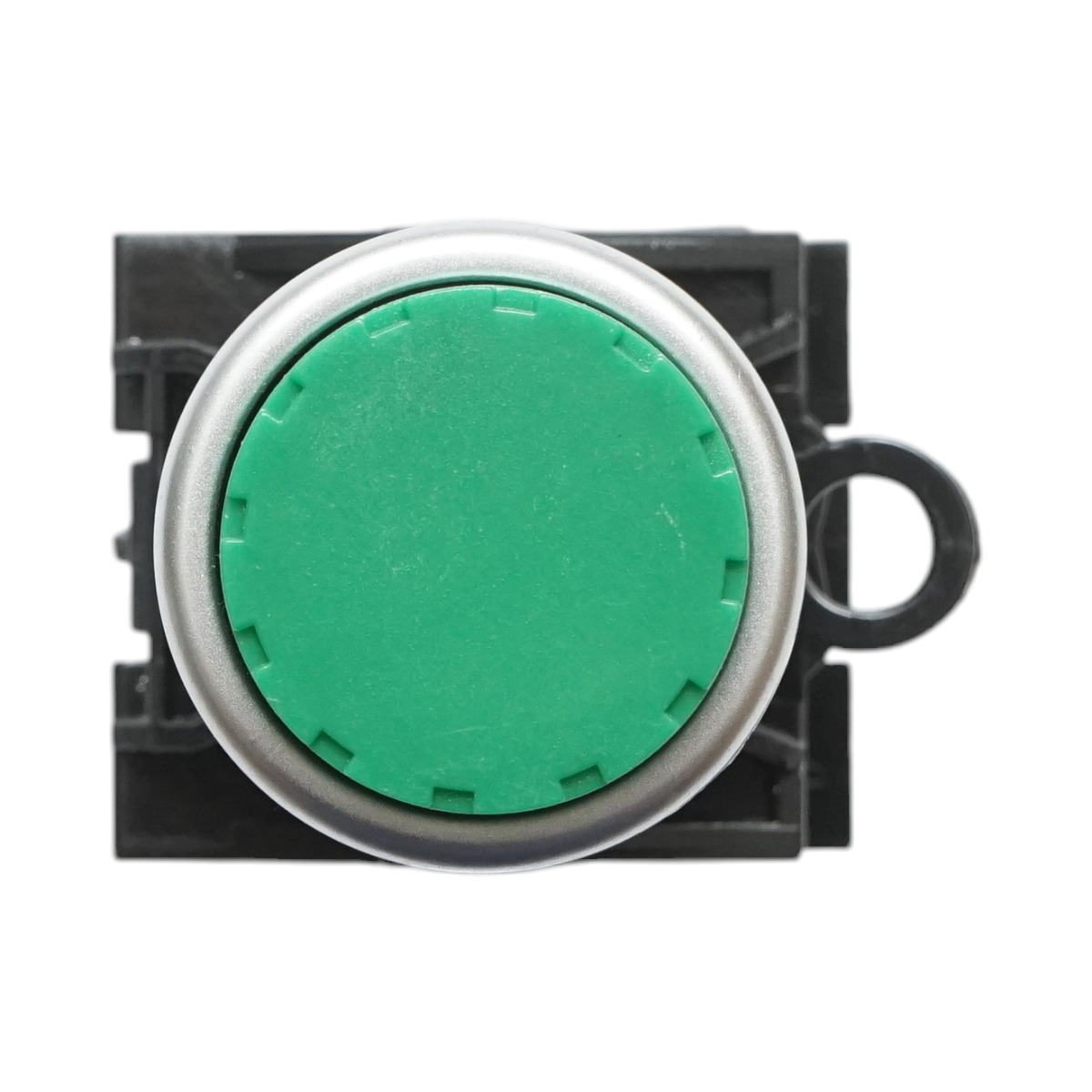 Buton comanda convex cu revenire verde 1NO+1NC, 10A/600V AC, 1A/250V DC LA42 Breckner Germany – imagine 3