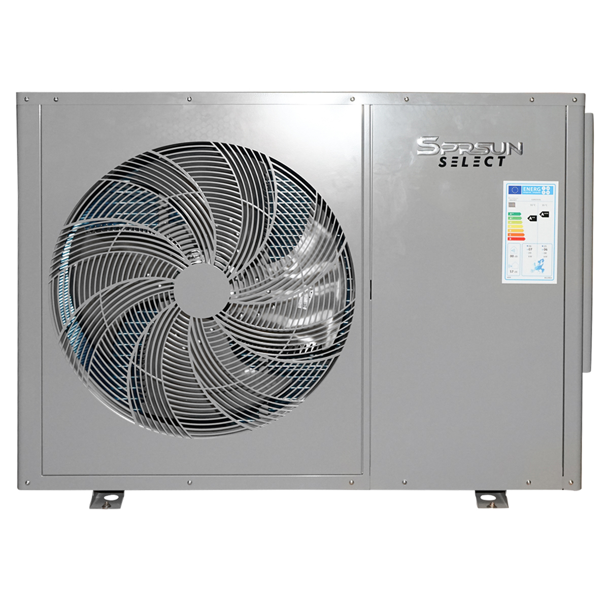 Pompa de caldura aer-apa monobloc, 9.5KW, 220V, invertor DC, compresor Panasonic IPX4 SPRSUN