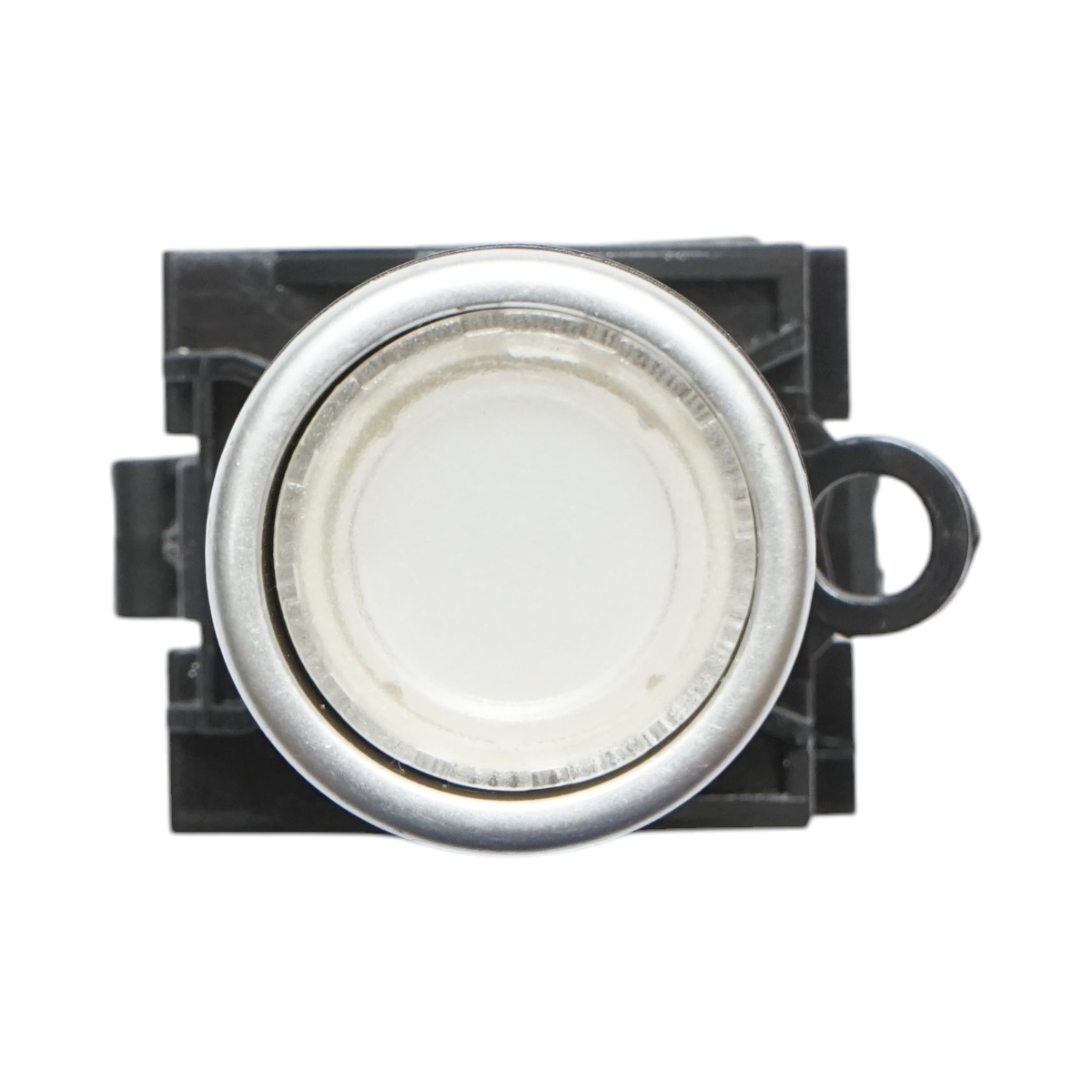 Buton comanda iluminat LED 220V AC alb cu revenire 1NO+1NC, 10A/600V AC, 1A/250V DC LA42 Breckner Germany – imagine 3
