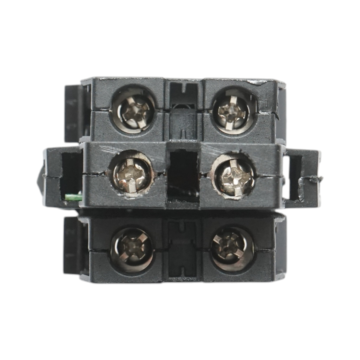 Buton comanda iluminat LED 220V AC alb cu revenire 1NO+1NC, 10A/600V AC, 1A/250V DC LA42 Breckner Germany – imagine 5