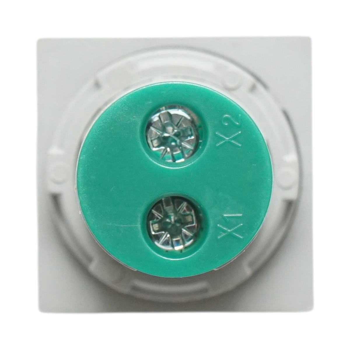 Indicator digital voltmetru LED verde 50-500V AC Ø 22mm Breckner Germany – imagine 4