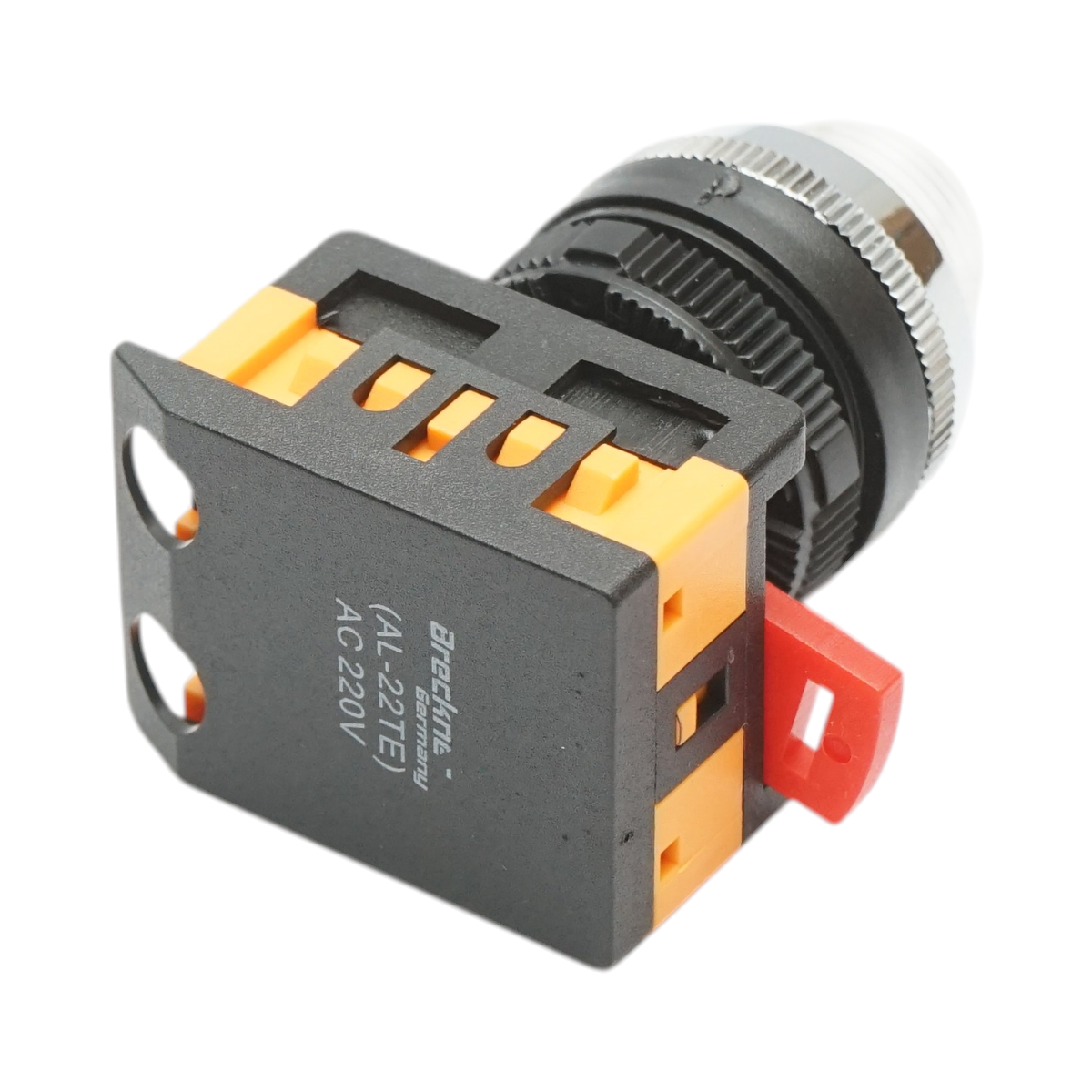 Lampa semnalizare LED alb 220V AC 22mm Breckner Germany – imagine 4
