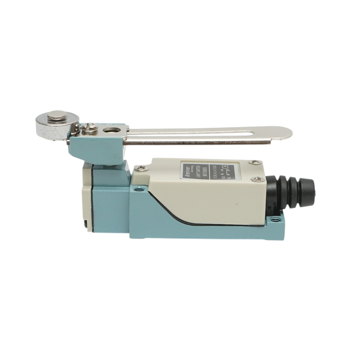 Intrerupator de limita cu brat reglabil si rola NO+NC 250V AC 5A/115V DC 0.4A Breckner Germany