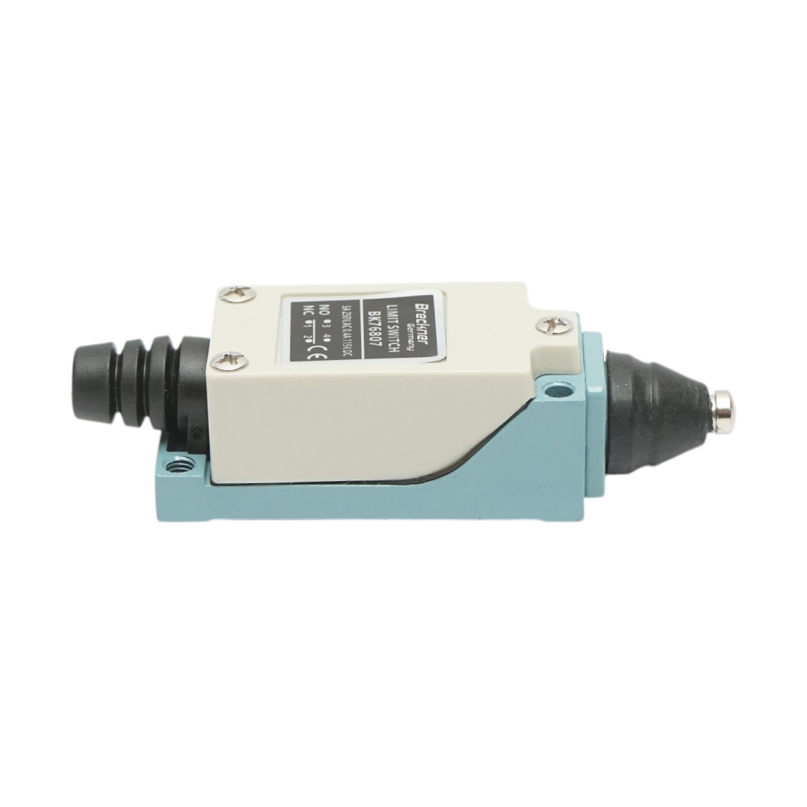 Intrerupator de limita cu buton scurt NO+NC 250V AC 5A/115V DC 0.4A Breckner Germany