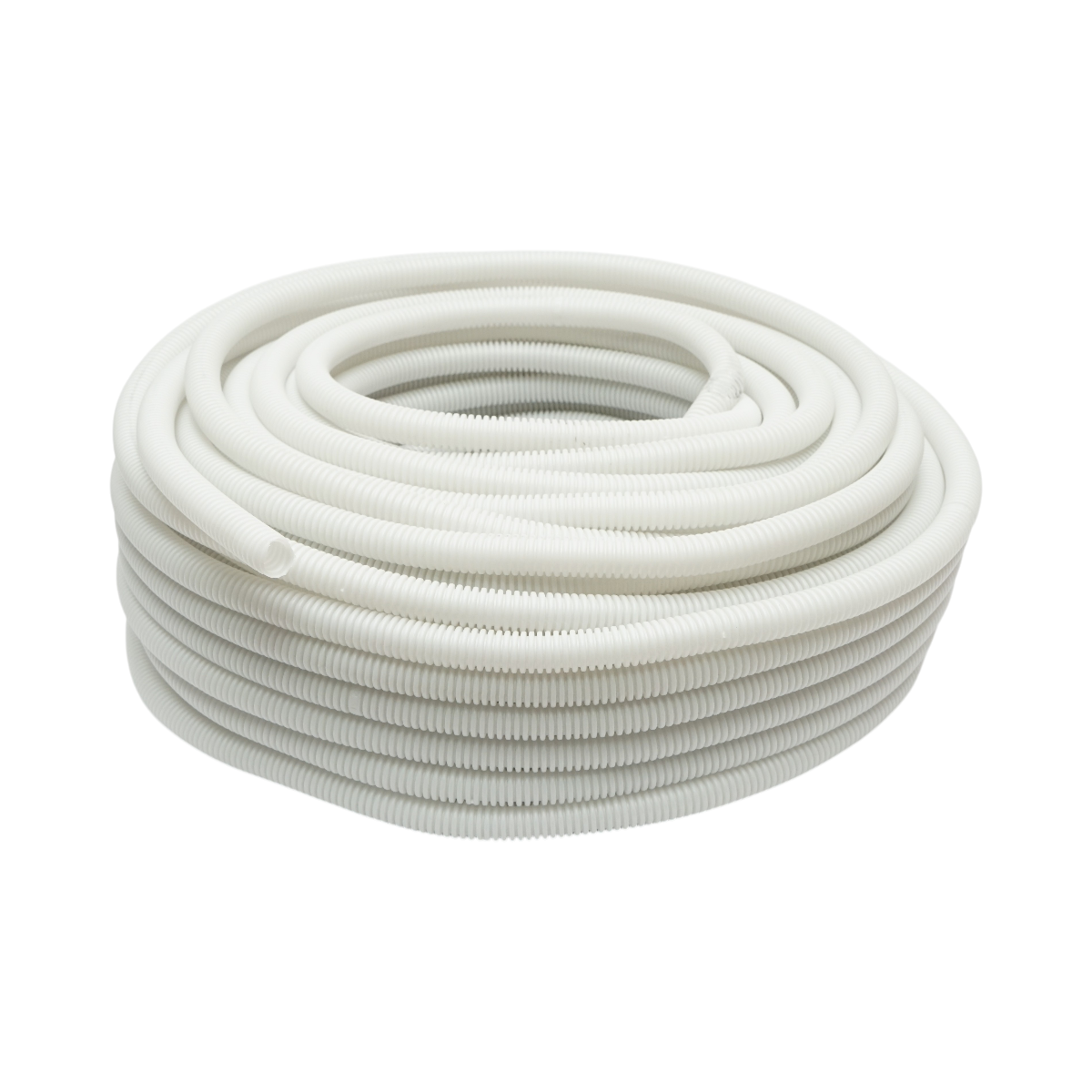 Tub flexibil copex 16mm fara fir, polietilena HDPE, 320N gri 50m/rola