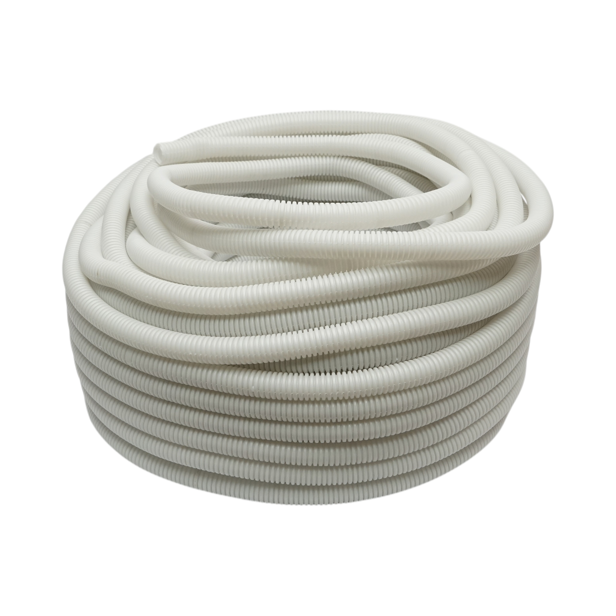 Tub flexibil copex 20mm fara fir, ignifug din polietilena HDPE, 320N gri 50m/rola