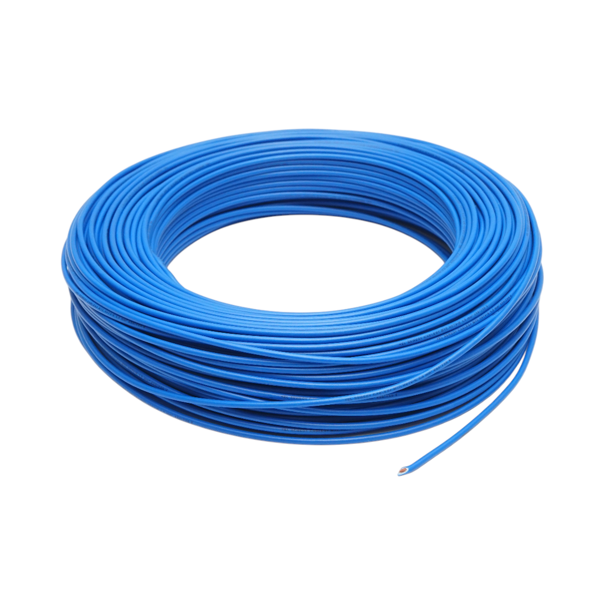 Cablu electric cupru 1.5mm albastru MYF H07V-K, izolatie PVC 450/750V 100m/rola
