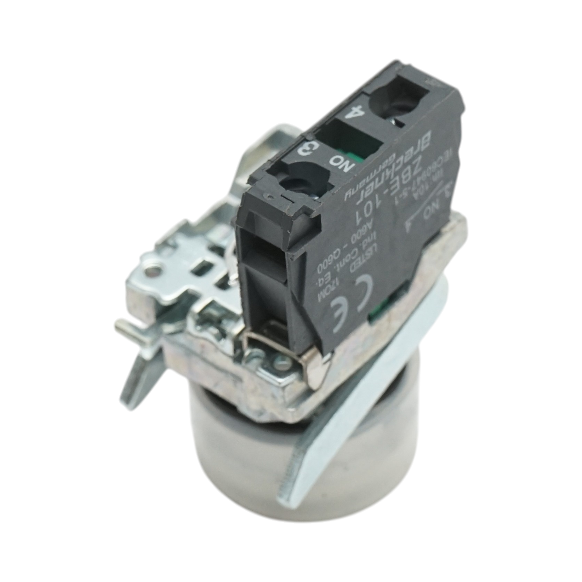 Buton comanda alb cu capac protectie IP65 1NO, 22mm TB4-BP11 Breckner Germany – imagine 2