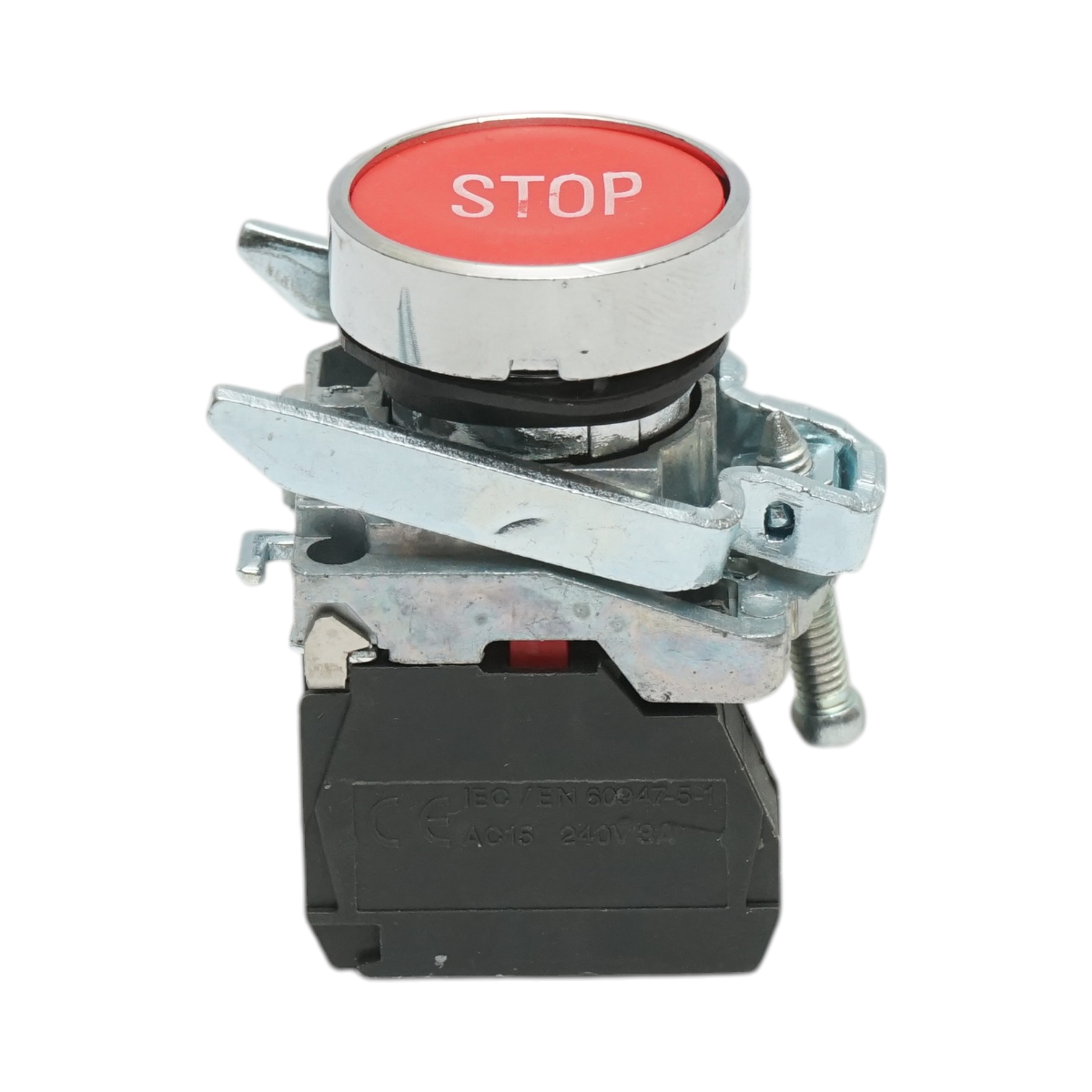 Buton comanda STOP cu revenire 1NC, 10A, TB4 Breckner Germany