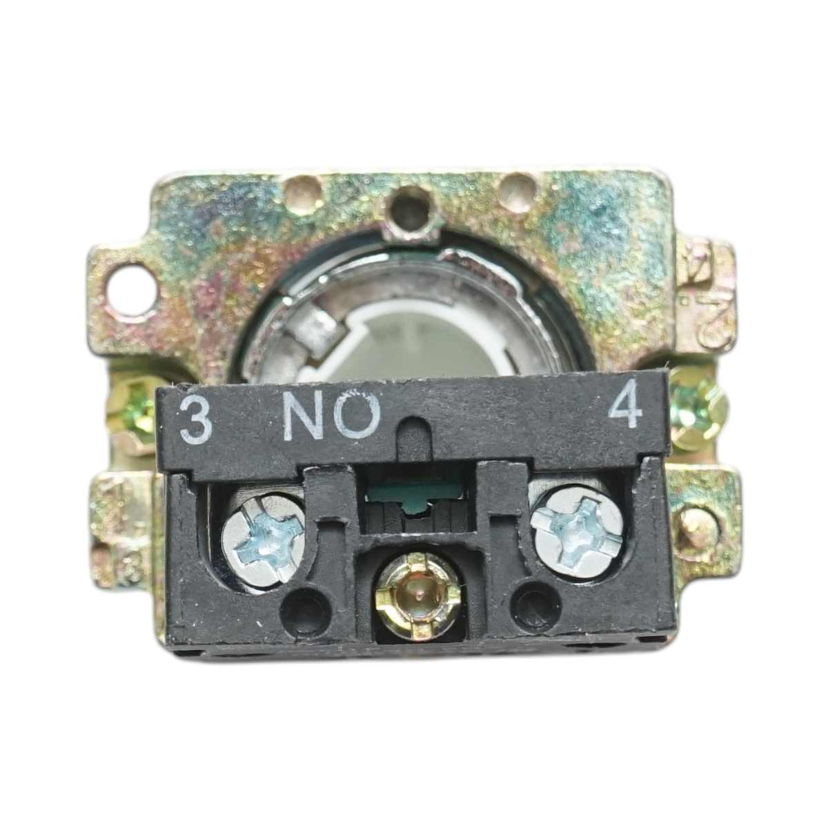 Buton comanda negru cu revenire si marcaj 1NO, 400V/10A, LAY5 Breckner Germany – imagine 5