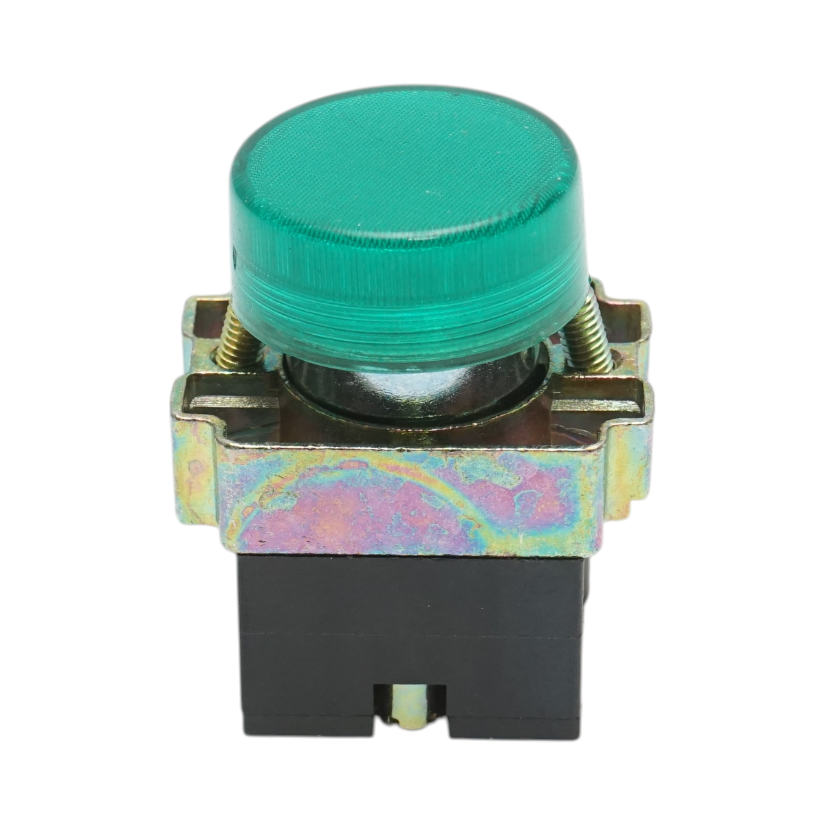 Buton indicator LED verde 220V LAY5 Breckner Germany – imagine 2