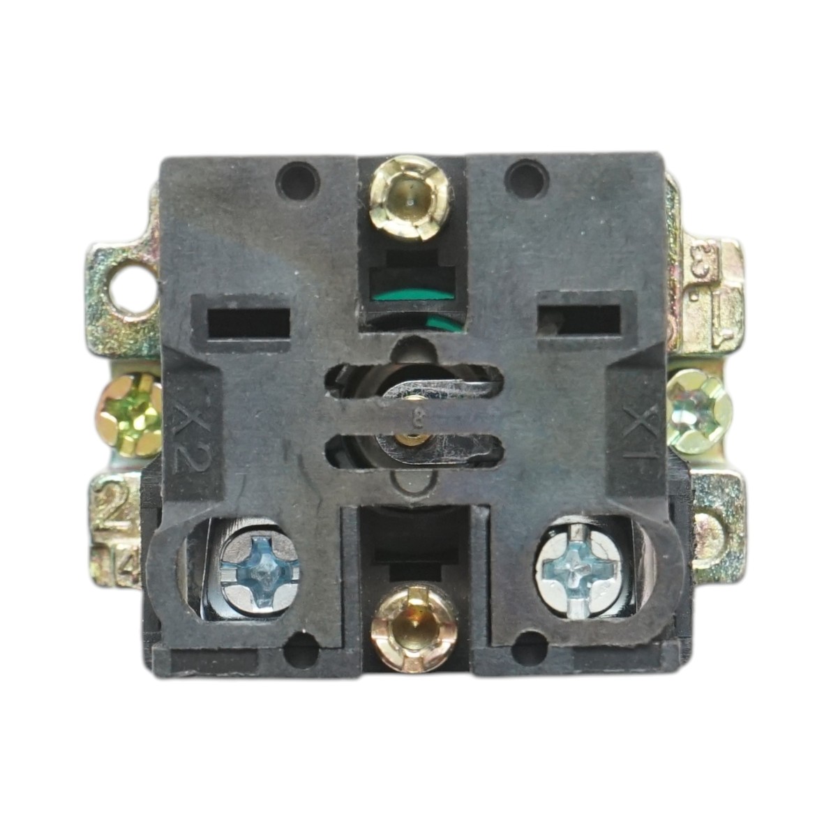 Buton indicator LED verde 220V LAY5 Breckner Germany – imagine 5