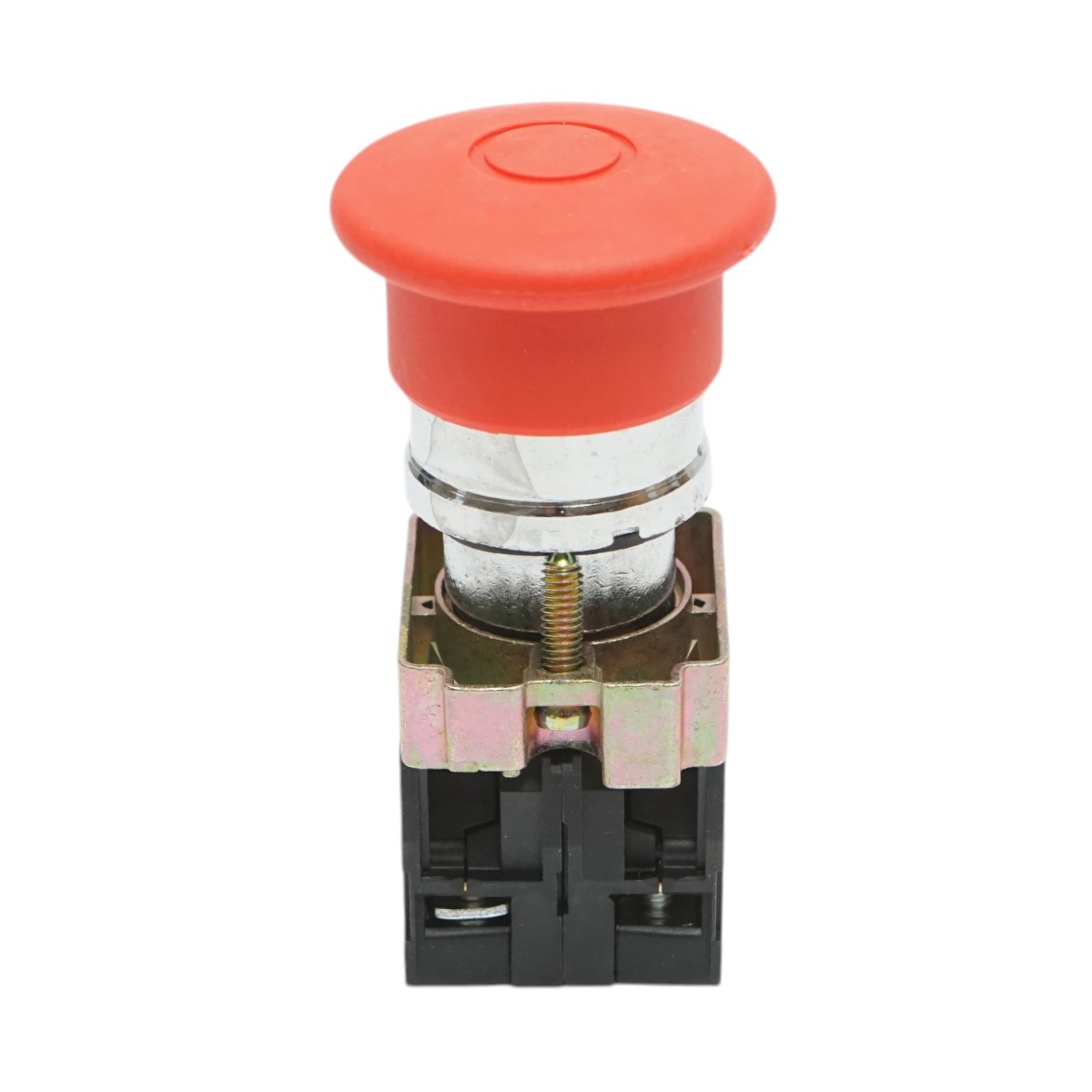 Buton comanda oprire de urgenta rosu 40mm, 1NO+1NC, 400V/10A, LAY5 Breckner Germany – imagine 2