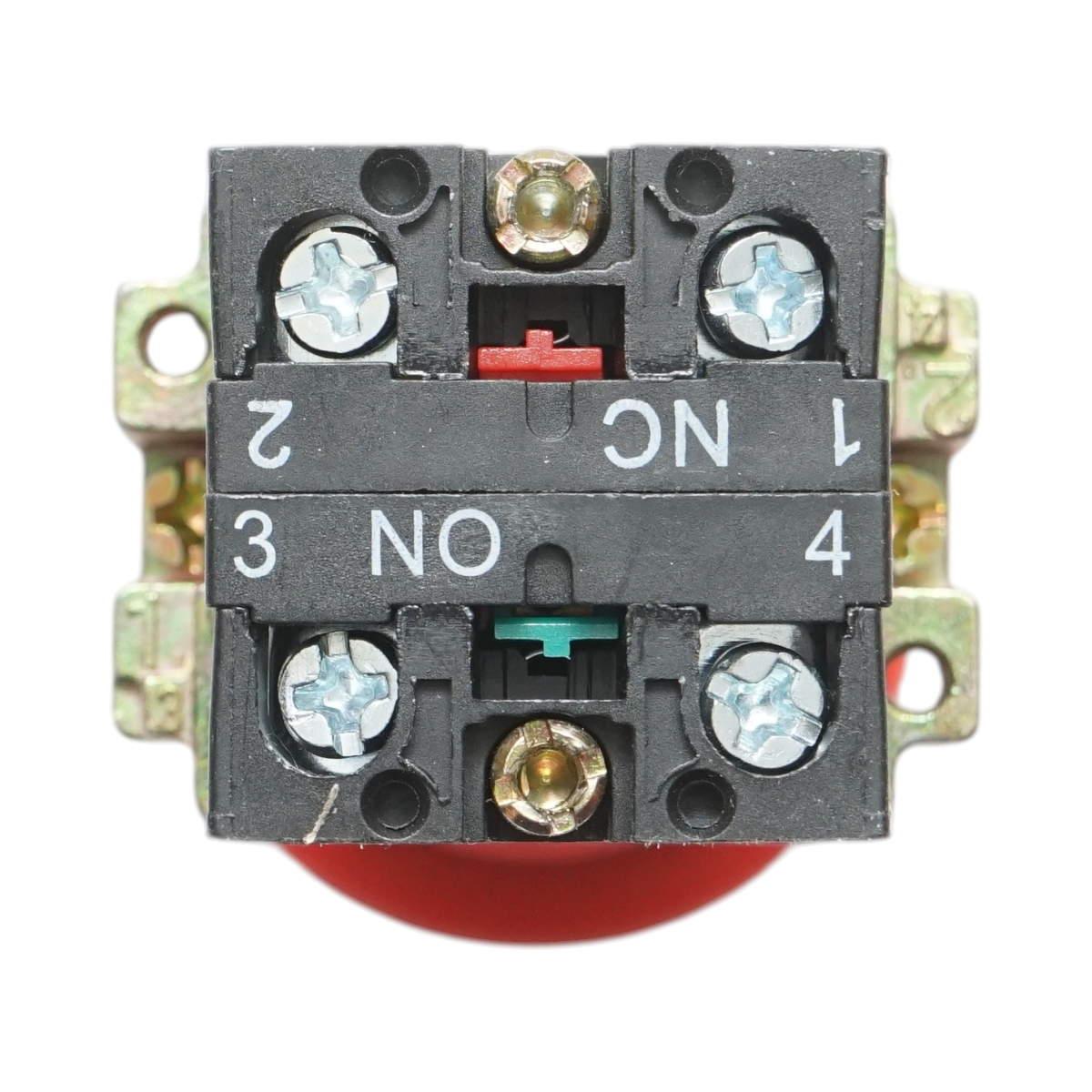 Buton comanda oprire de urgenta rosu 40mm, 1NO+1NC, 400V/10A, LAY5 Breckner Germany – imagine 5