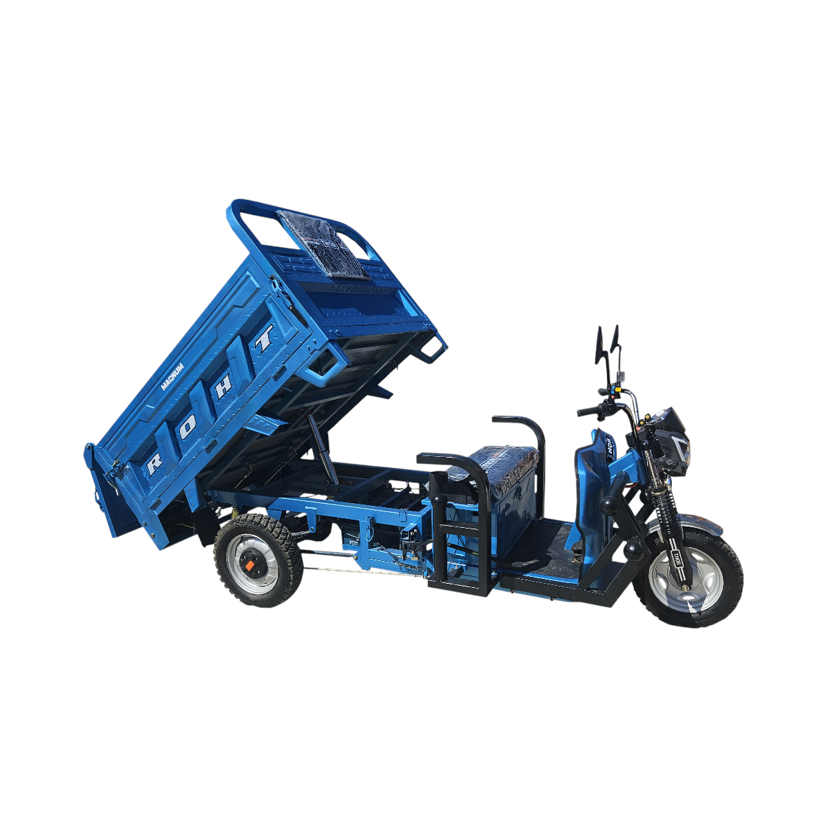 Triciclu electric Thor Magnum2 1200W 60V45Ah basculare hidraulica – imagine 2