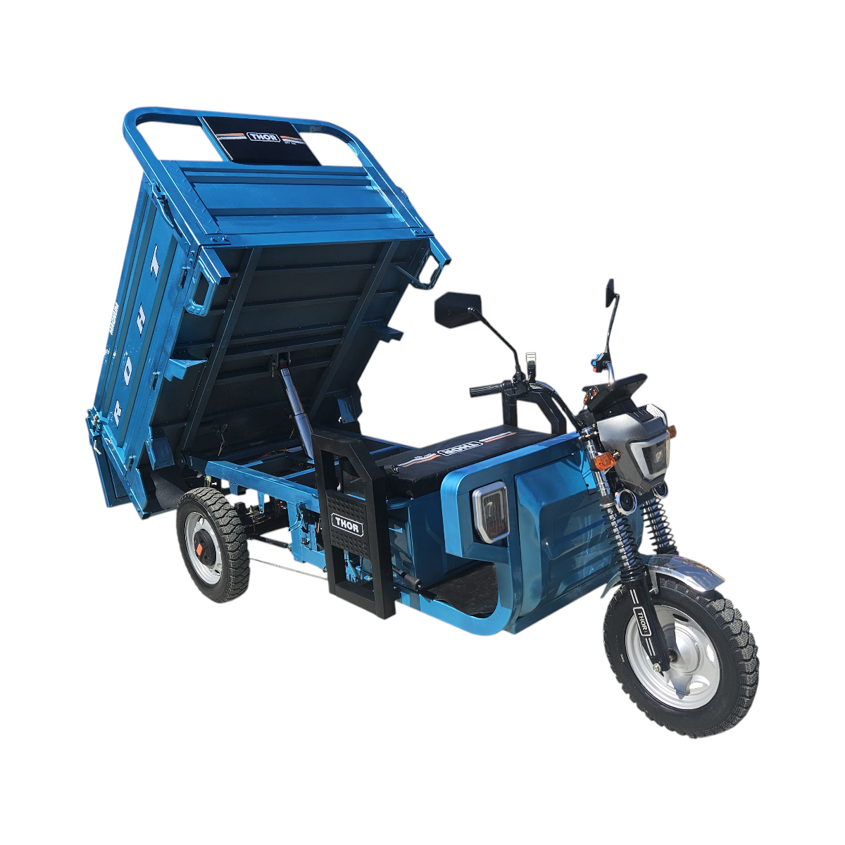 Triciclu electric Thor Magnum3 1200W 60V45Ah basculare hidraulica – imagine 11