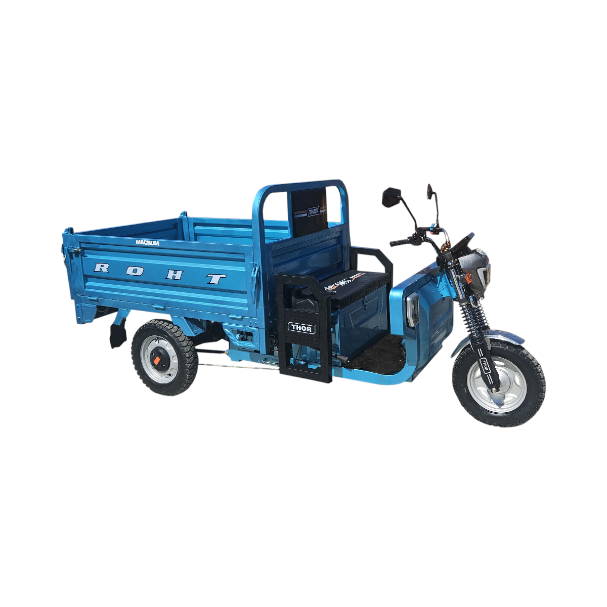 Triciclu electric Thor Magnum3 1200W 60V45Ah basculare hidraulica – imagine 2