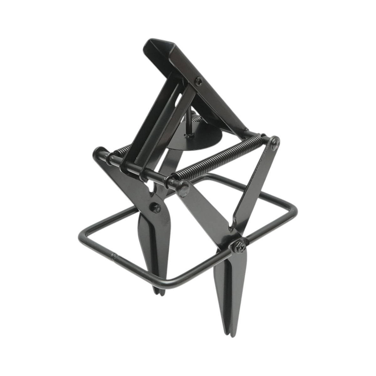 Capcana otel mecanica tip cleste pentru cartite, popandai si soareci de camp 30x15x20cm
