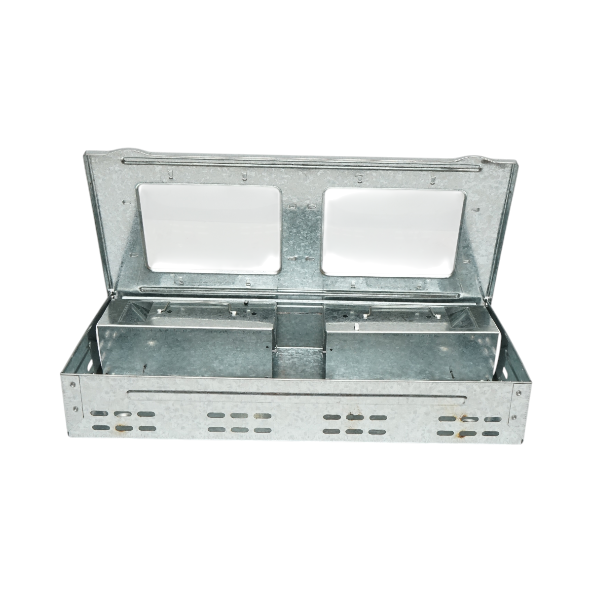 Capcana soareci metalica galvanizata profesionala 36.3x16.1x6.1cm – imagine 2