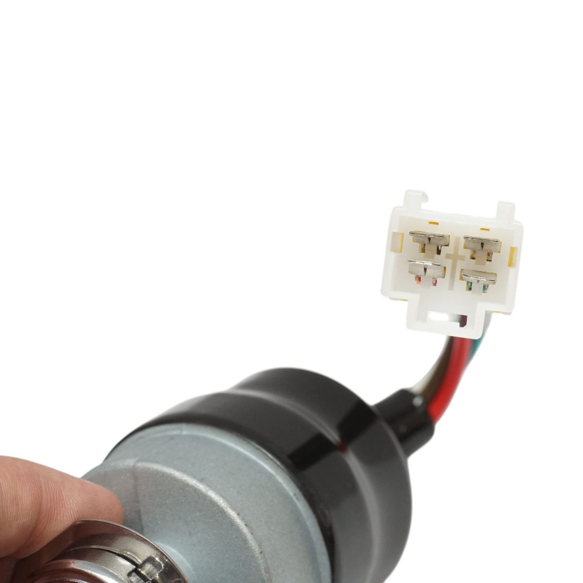 Contact pornire cu 2 chei pentru stivuitor Mitsubishi Caterpillar cod OEM 91A05-21400, 91A05-1140 – imagine 4