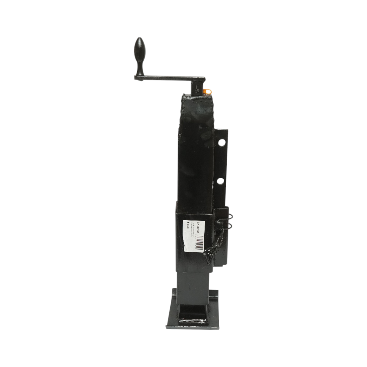 Picior de sprijin remorca reglabil cu manivela 50cm, fixare laterala, cilindru 80mm sarcina maxima 6000Kg
