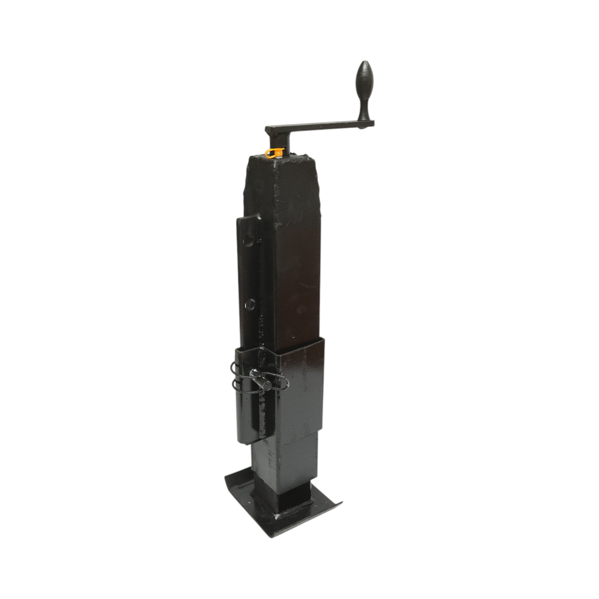 Picior de sprijin remorca reglabil cu manivela 50cm, fixare laterala, cilindru 80mm sarcina maxima 6000Kg – imagine 4