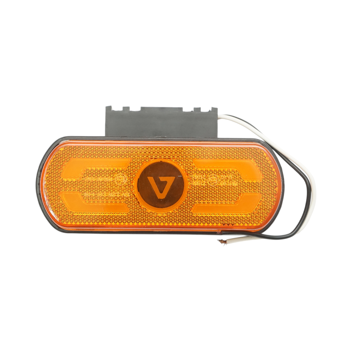 Lampa gabarit laterala LED 12-24V galbena cu suport 133x53x25mm Breckner Germany